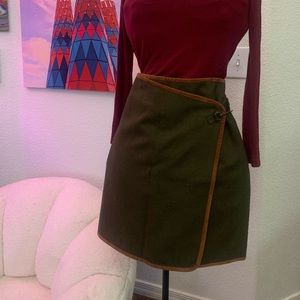 Cambridge Dry Goods Wool Skirt